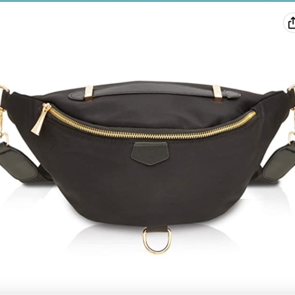 Boutique | Bag | Belt Bag with Gold Hardware